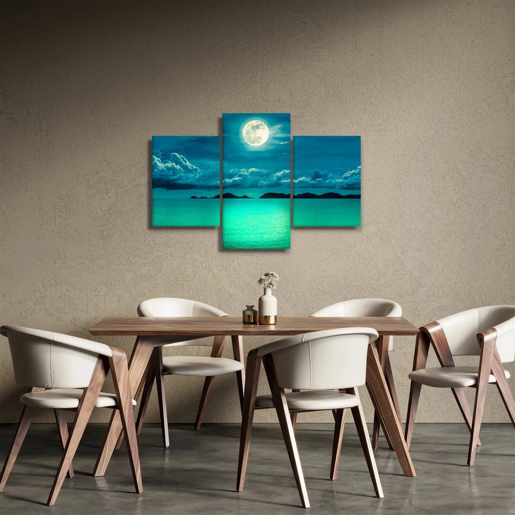 Kép - Telihold a felszín felett (90x60 cm)