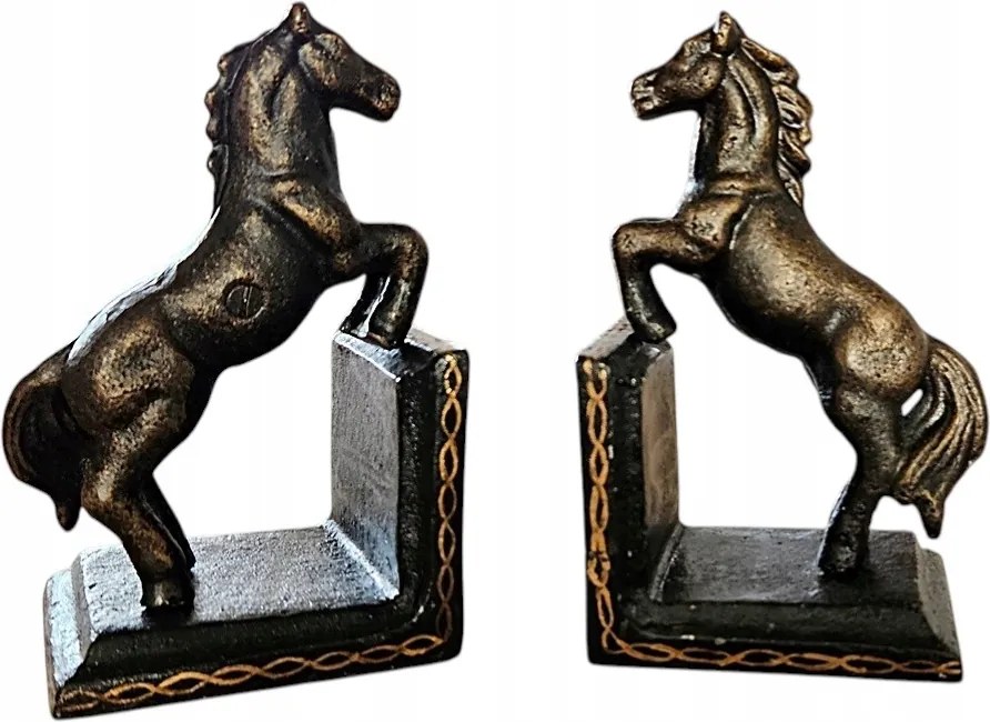 Könyvtámasz Szobor, mint Ló Ló