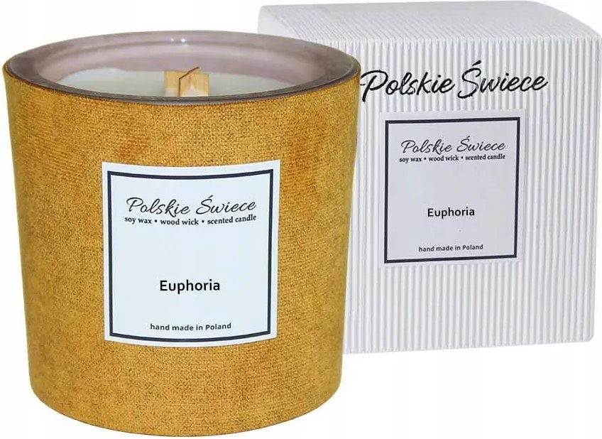 Gyertya Hevy Skin Gold Euphoria White