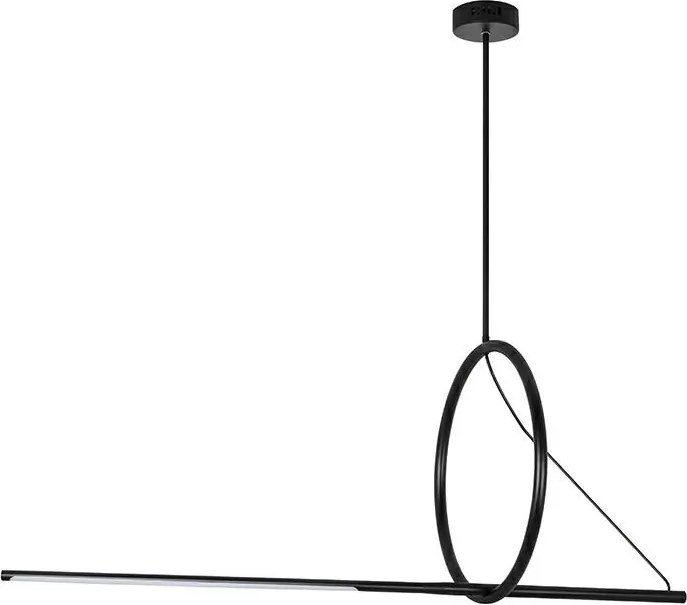 KING HOME MSE1501100534 STICK Modern Led Függesztett Lámpa Fekete LED IP20