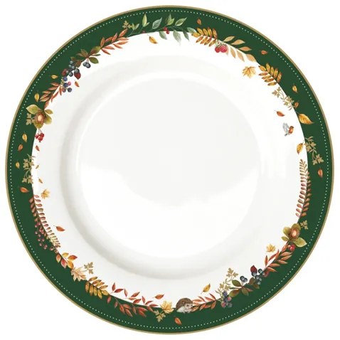 Forest Dream porcelán lapostányér 26,5 cm – Easy Life