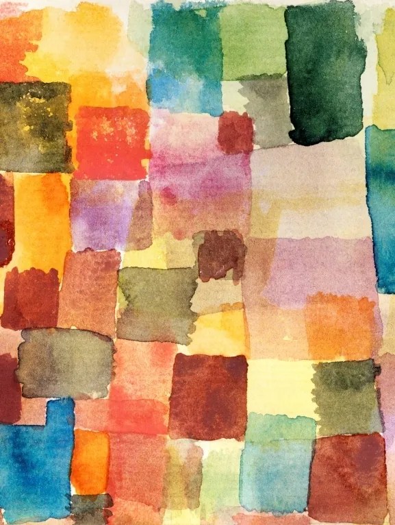 Absztrakt Paul Klee Színes Poszter 40x50cm #358