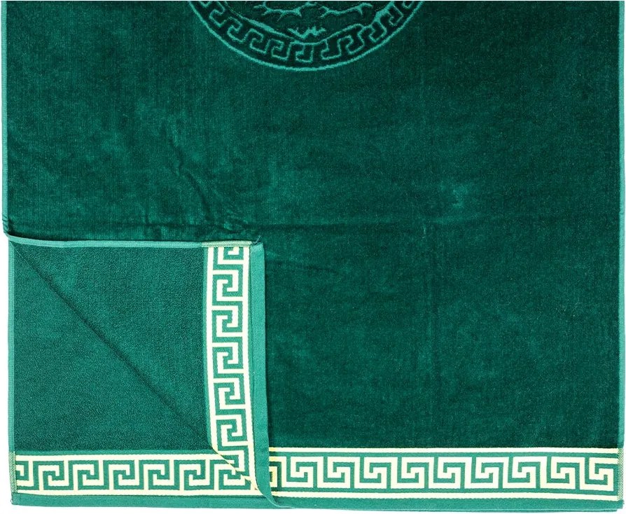 POSEIDON Strandtörölköző smaragdzöld 165x90cm