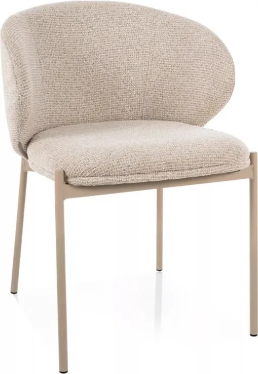 Kioto étkezőszék világosbézs/kasmír