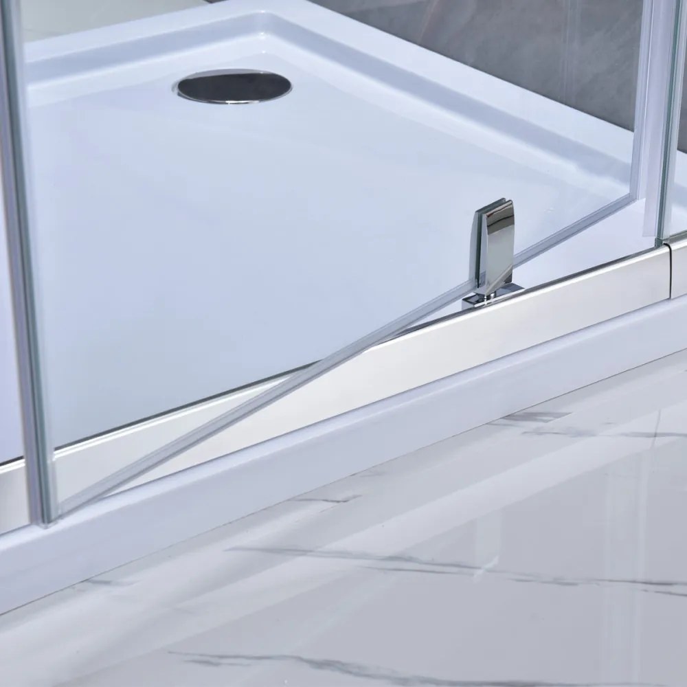 Flexi-S állítható zuhanyajtó 76-91x185 cm