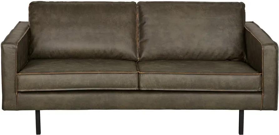 Rodeo barna kanapé, újrahasznosított bőrhuzattal, 190 cm - De Eckhoorn