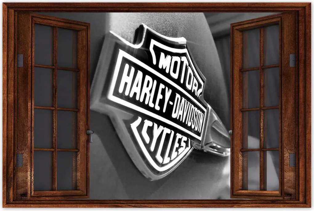Poszterek 90x60 Harley Davidson logó