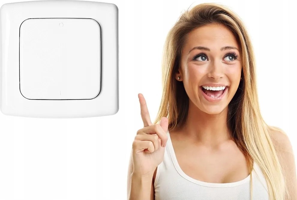 Kapcsoló Szimpla Rádió Adó Távirányító Smart