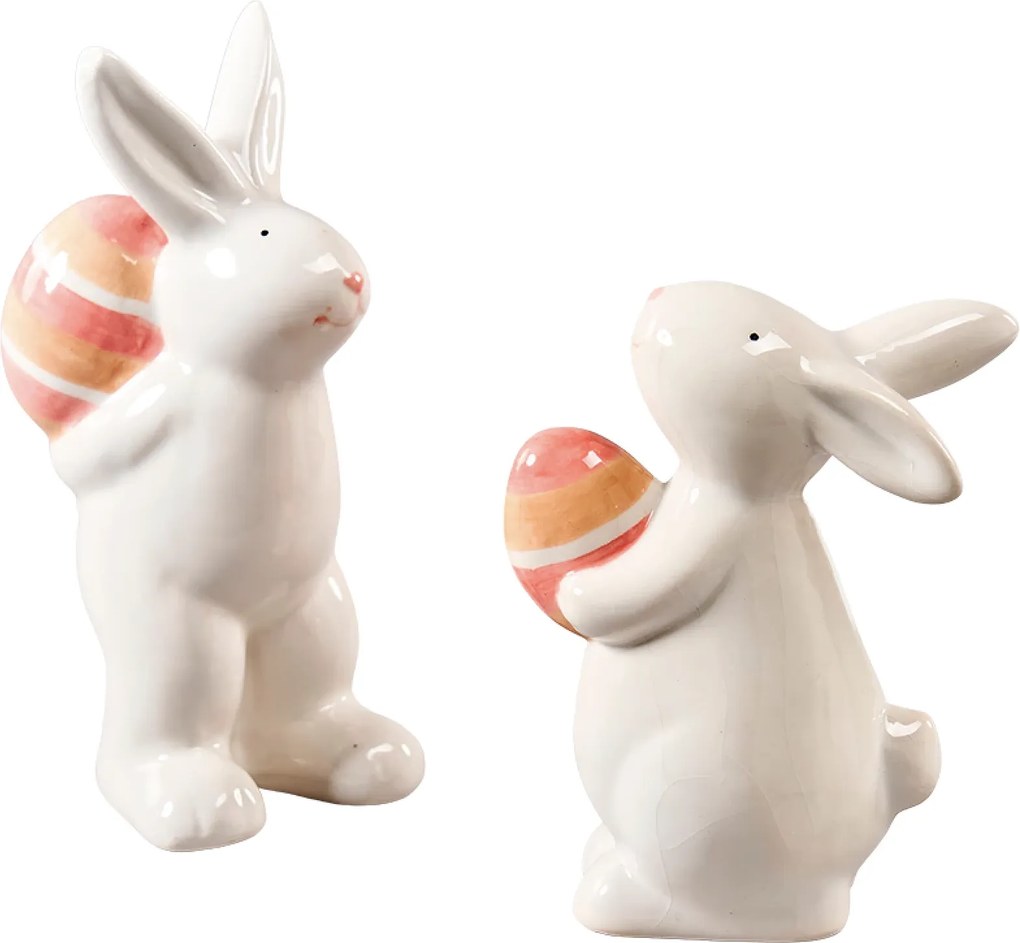 Kerámia húsvéti nyúl HOPERA