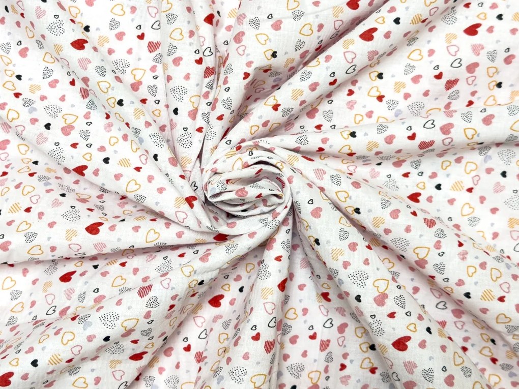 Krepp kiságy ágyneműhuzat Renforcé LOVITA rózsaszín Ágyneműhuzat mérete: 45 x 65 cm | 90 x 140 cm