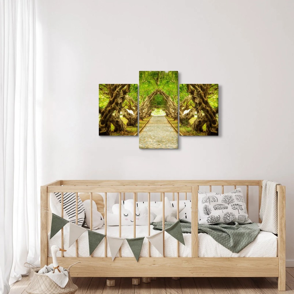 Kép - Plumeria élő alagútja (90x60 cm)