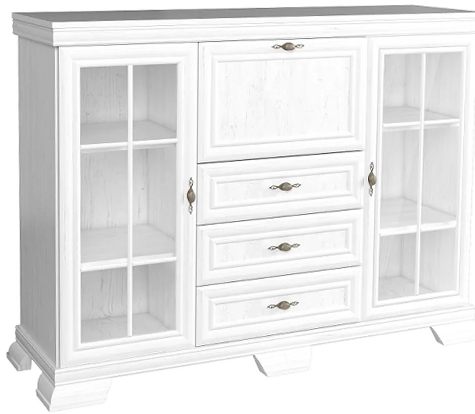 KORA KK6 komód, sosna andersen