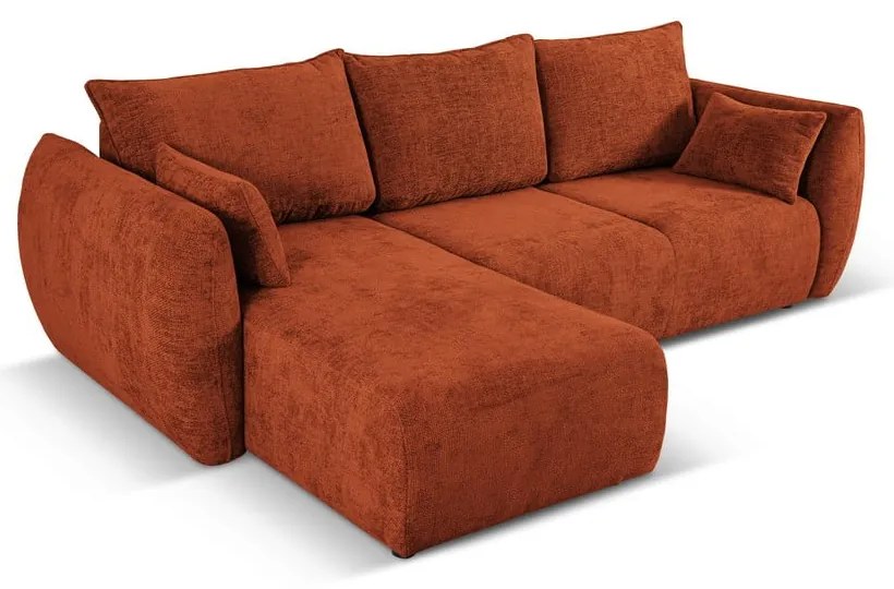 Narancssárga sarokkanapé (bal oldali) Matera – Cosmopolitan Design