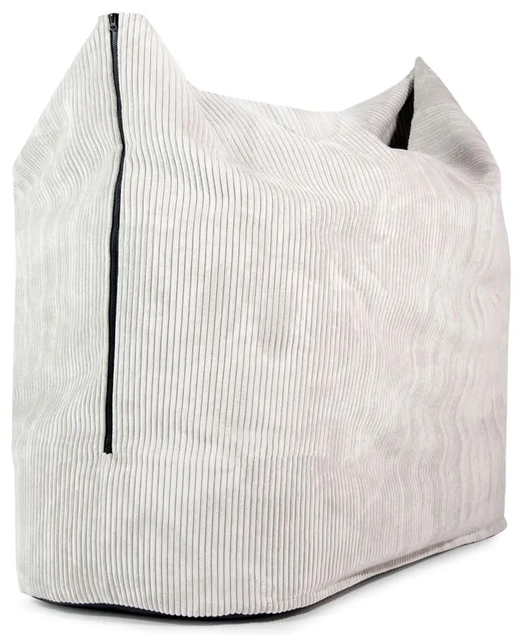 Téglavörös kordbársony gyerek babzsákfotel Cocoon 120 – SLOWDOWN