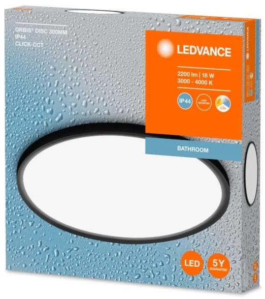 Ledvance - DISC LED fürdőszobai mennyezeti lámpa 18W 3000/4000K IP44