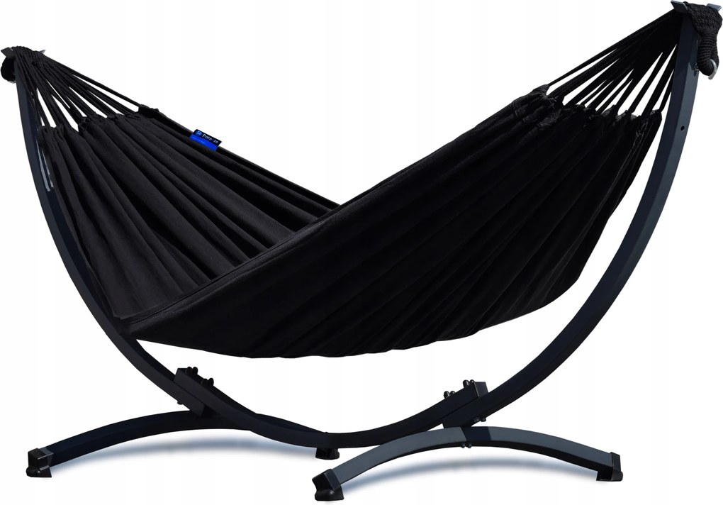 Függőágy acél vázzal egyszemélyes kerti függőágy klasszikus Potenza