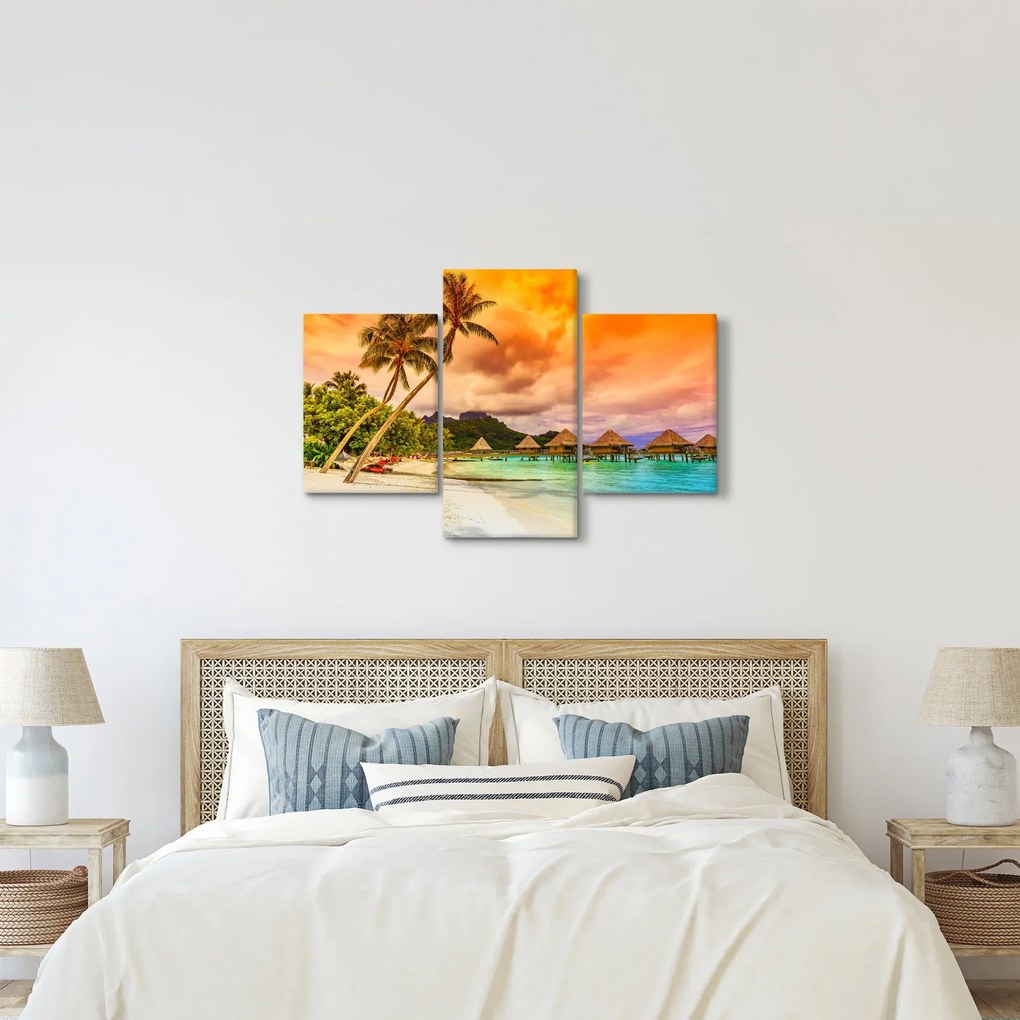 Kép - Bora Bora szigete (90x60 cm)
