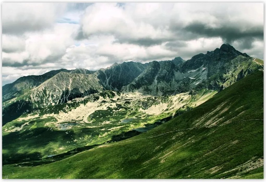 Poszterek 185x125 Tátra Lengyel hegyek Kilátás