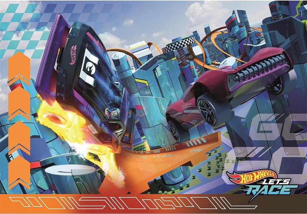 Hot Wheels Buns of Steel 2x60 db-os puzzle Clementoni