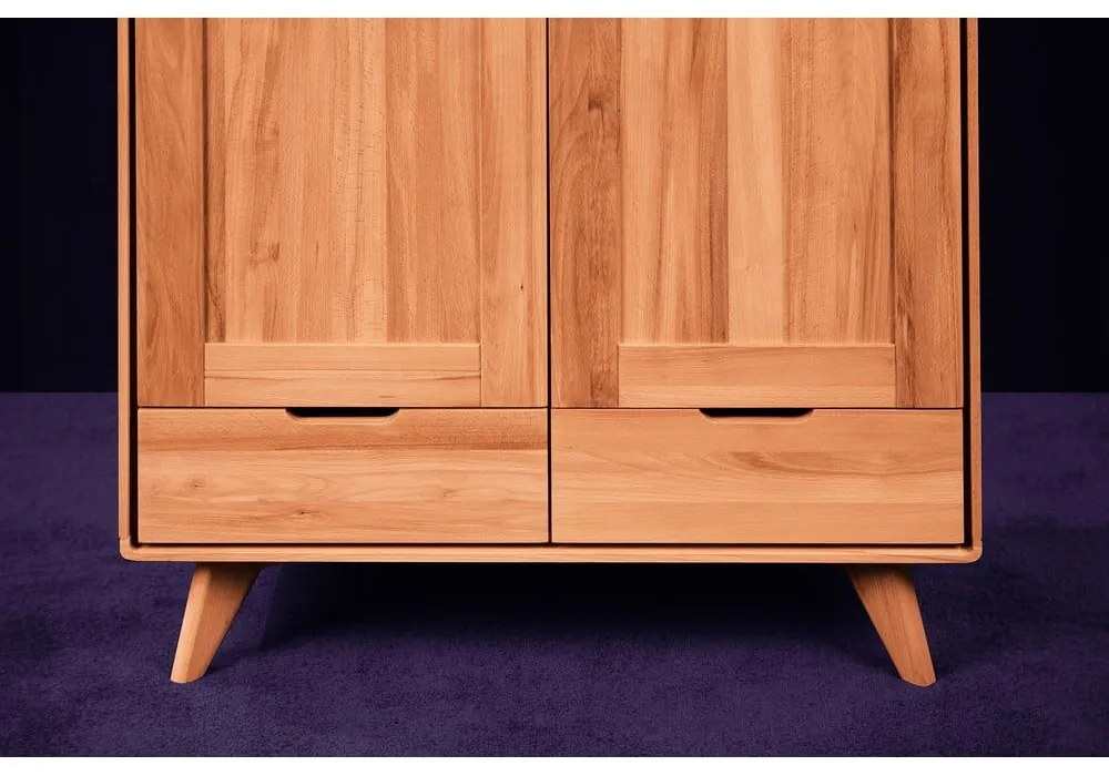 Bükkfa ruhásszekrény 90x180 cm Greg - The Beds