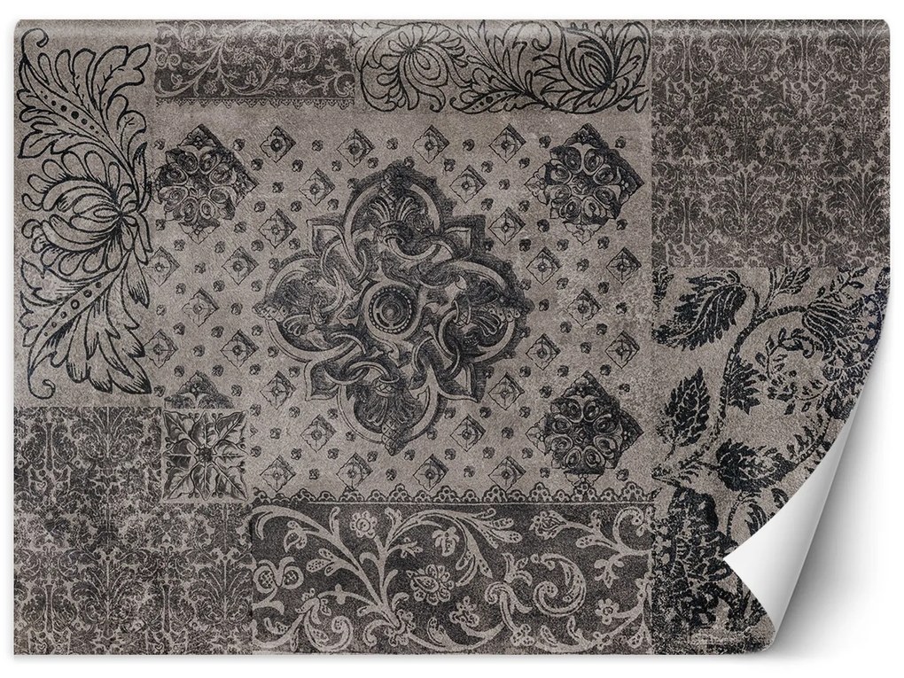 Gario Fotótapéta Vintage mozaikszürke - Andrea Haase Anyag: Vlies, Méret: 100 x 70 cm