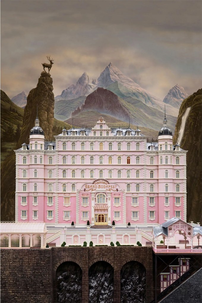 Grand Budapest Hotel Wes Anderson A1+ poszter
