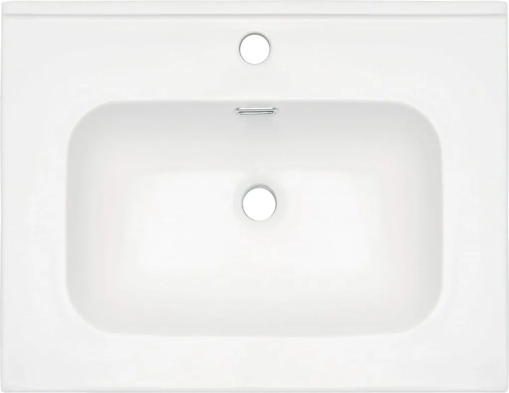 Tubo fehér kerámia mosdó, süllyesztett (CTU_6U6W) /po/