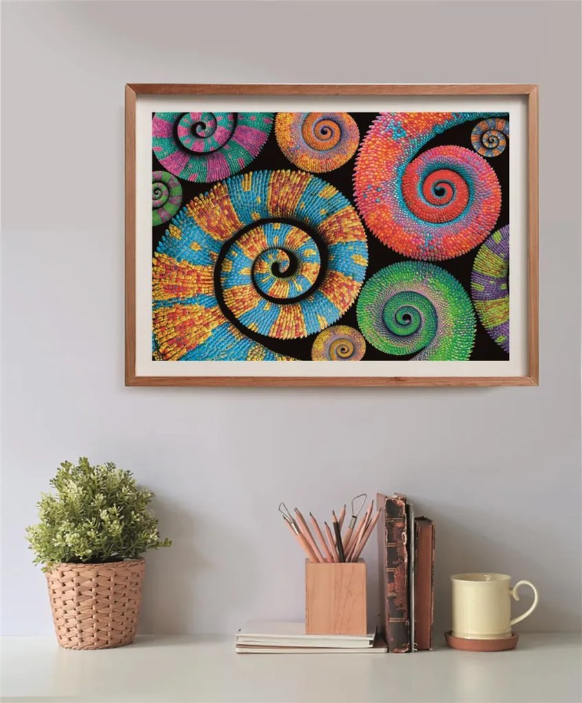 Színes Curly Tails 500 db-os Compact puzzle Clementoni