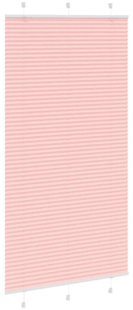 pliszírozott redőny rózsaszín 110x200cm szövetszélesség 109,4cm
