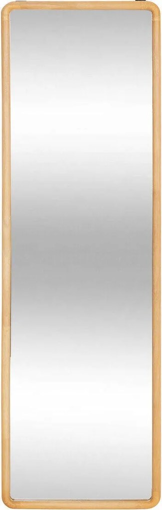 Tükör Fa Keretben Nagy Lógó Barna Kim 116 x 35 cm