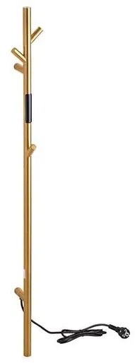 Törölközőtartó 10,3x118 cm rozsdamentes acél/arany