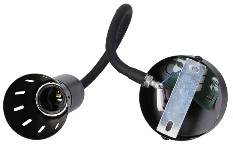 Rugalmas lámpa ARENA 1xE14/40W/230V fekete