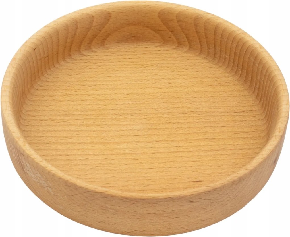 Fa tál Saláta Tál 16 cm impregnált bükk snack peewit