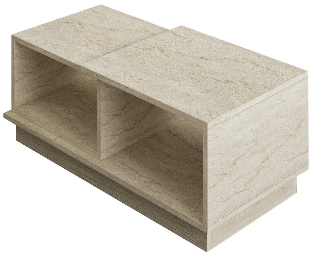 Dohányzóasztal Consept - Travertine