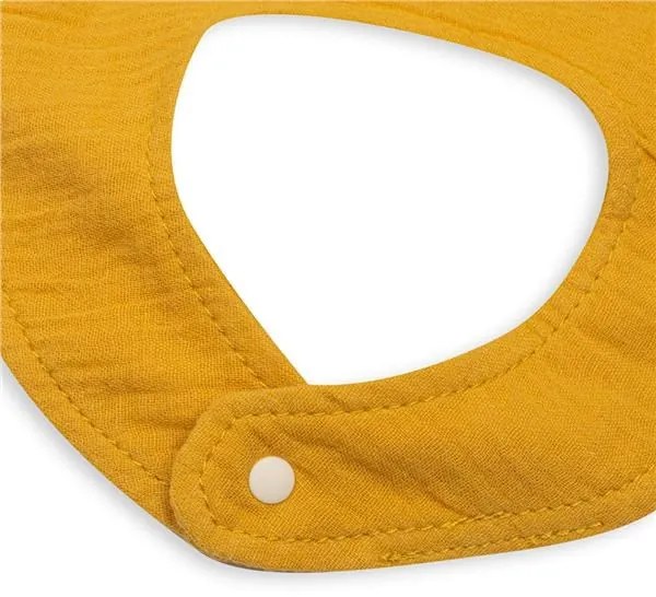 Muszlin baba előke New Baby mustard