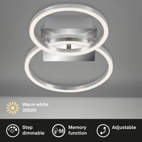Briloner 3110-018 - LED Dimmelhető mennyezeti lámpa FRAMES LED/16W/230V