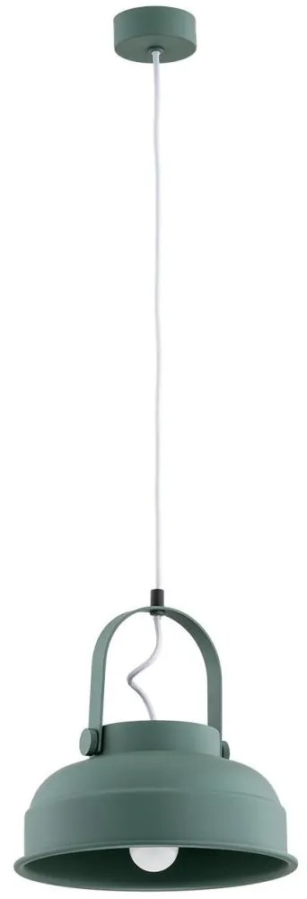 Argon 8287 - Csillár zsinóron DAKOTA 1xE27/15W/230V zöld