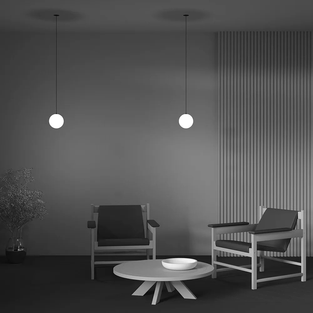 MAYTONI P039PL-5W3K-10INS-B Egyágú Függesztett Lámpa Alumínium LED IP20