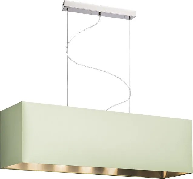 RENDL LOPE 80/23 lámpabúra Chintz menta/ezüst fólia max. 23W