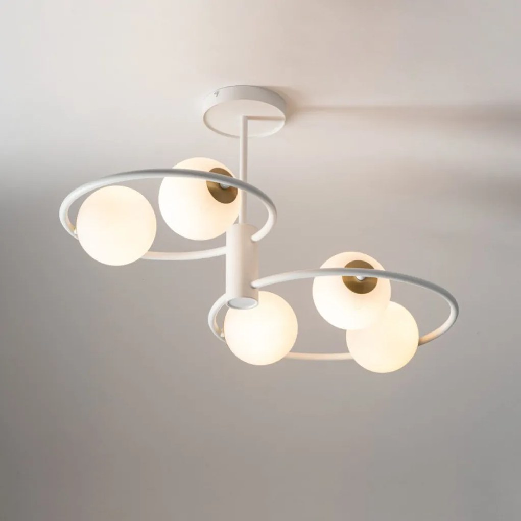 SIGMA LIGHTING 33469 AQUA Mennyezeti Csillár Fehér G9 IP20