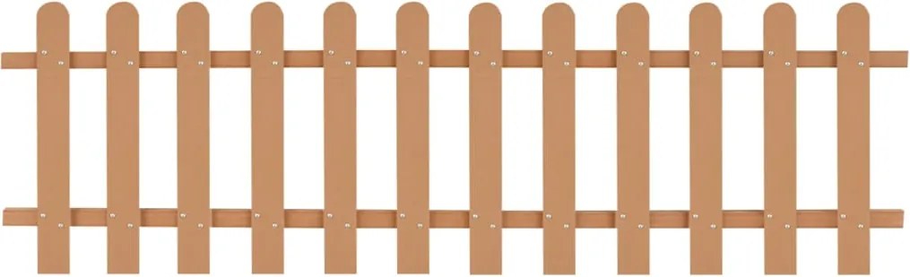 vidaXL WPC léckerítés 200 x 60 cm