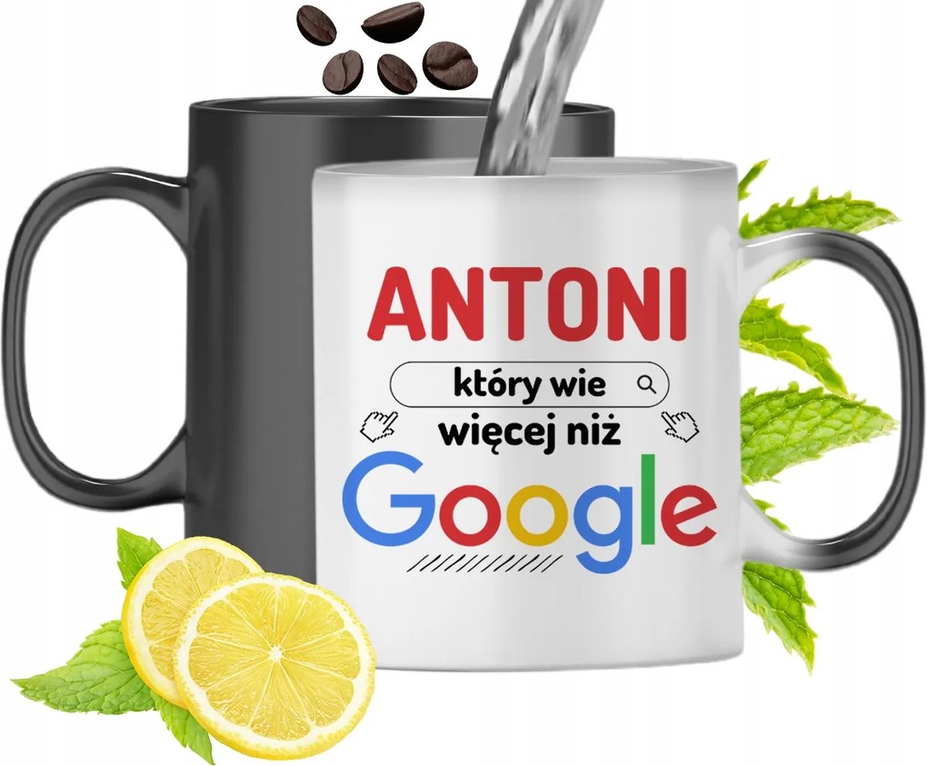 Mágikus Bögre Antoninak Színváltós, fényképes nyomattal