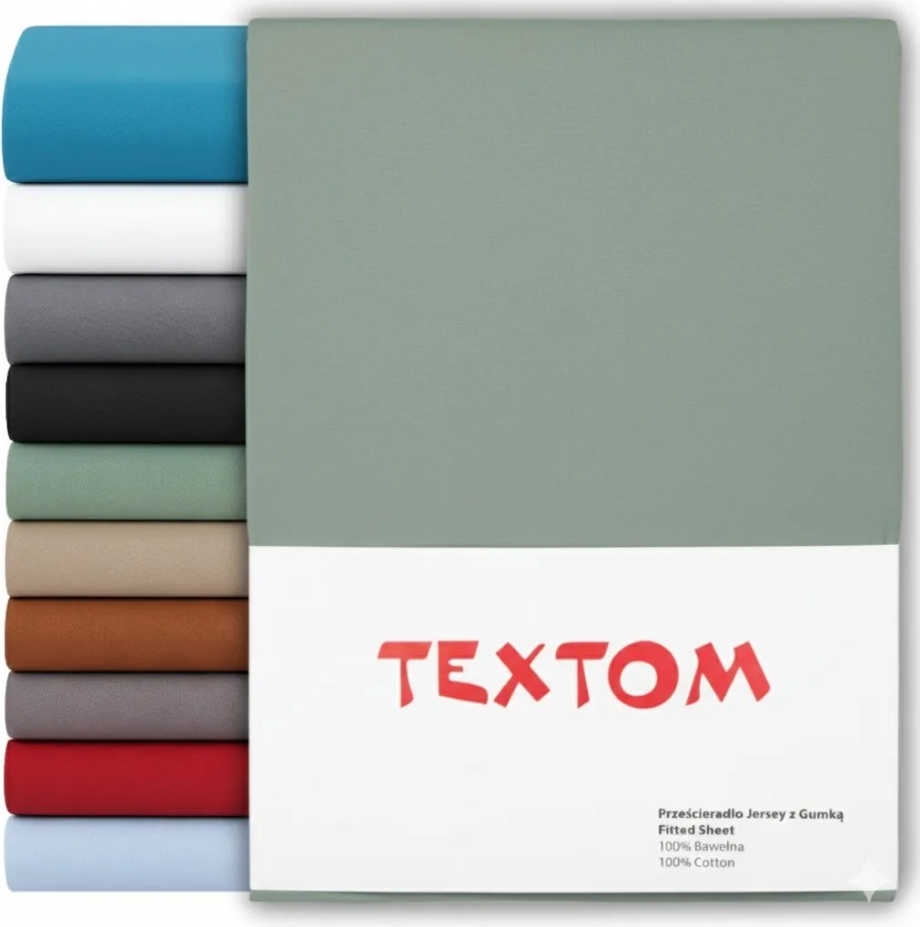 Pamut lepedő 140x200+30 cm Gumis Kellemes Magas Matrac