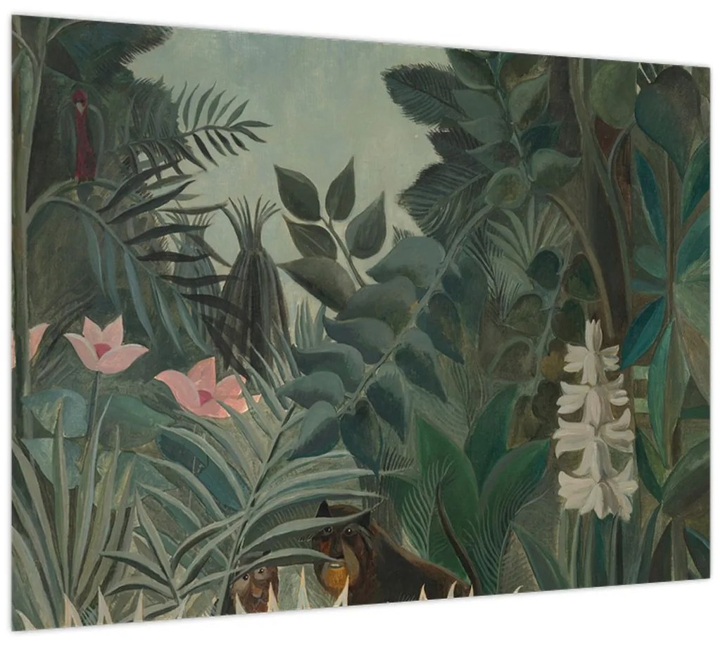 Kép - Henri Rousseau, The Equatorial Jungle, reprodukciók (70x50 cm)