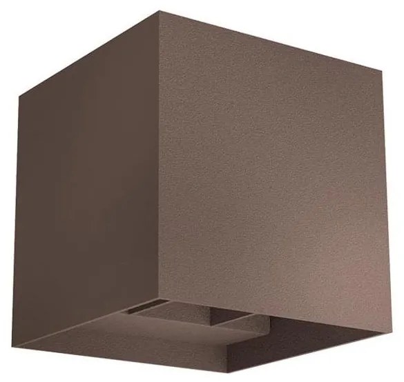 Redo 90298 - LED kültéri fali lámpatest VARY 2xLED/10W/230V 3000K IP54 barna