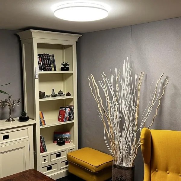 LED Dimmelhető mennyezeti lámpa LED/48W/230V 2700-6500K Wi-Fi Tuya + távirányító