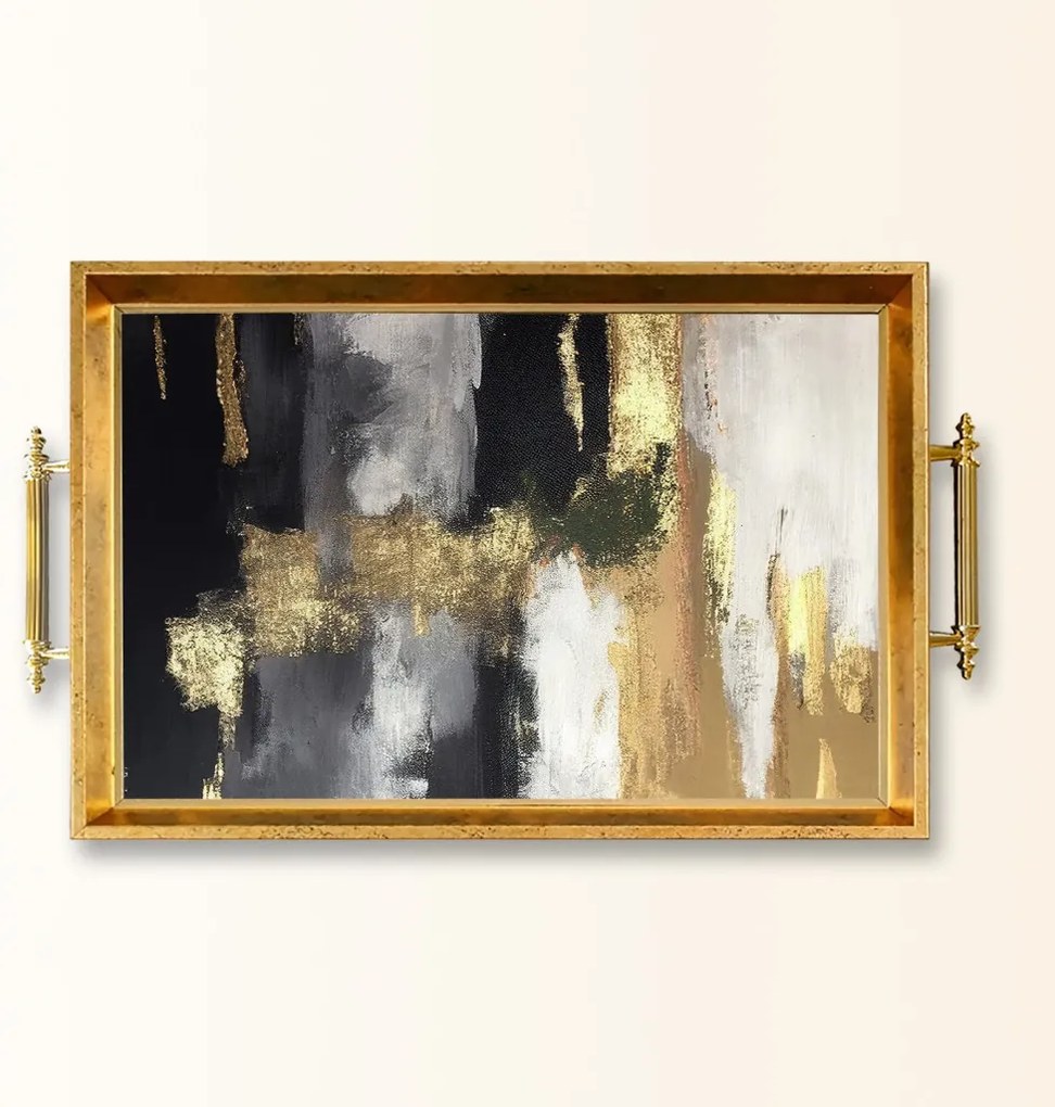 Üveg tálca, 38×24 cm – TPEA9840