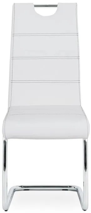 Fehér Ekobőr Étkezőszék. HC-481 WT