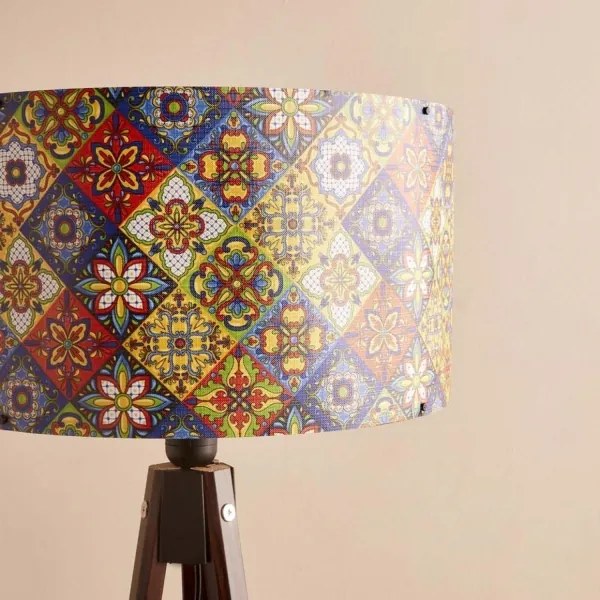 Állólámpa AYD 1xE27/40W/230V barna/többszínű