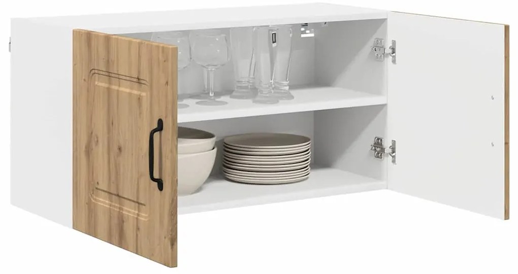 Fali konyhaszekrény Artisan tölgy 80 x 31 x 40 cm Faanyag